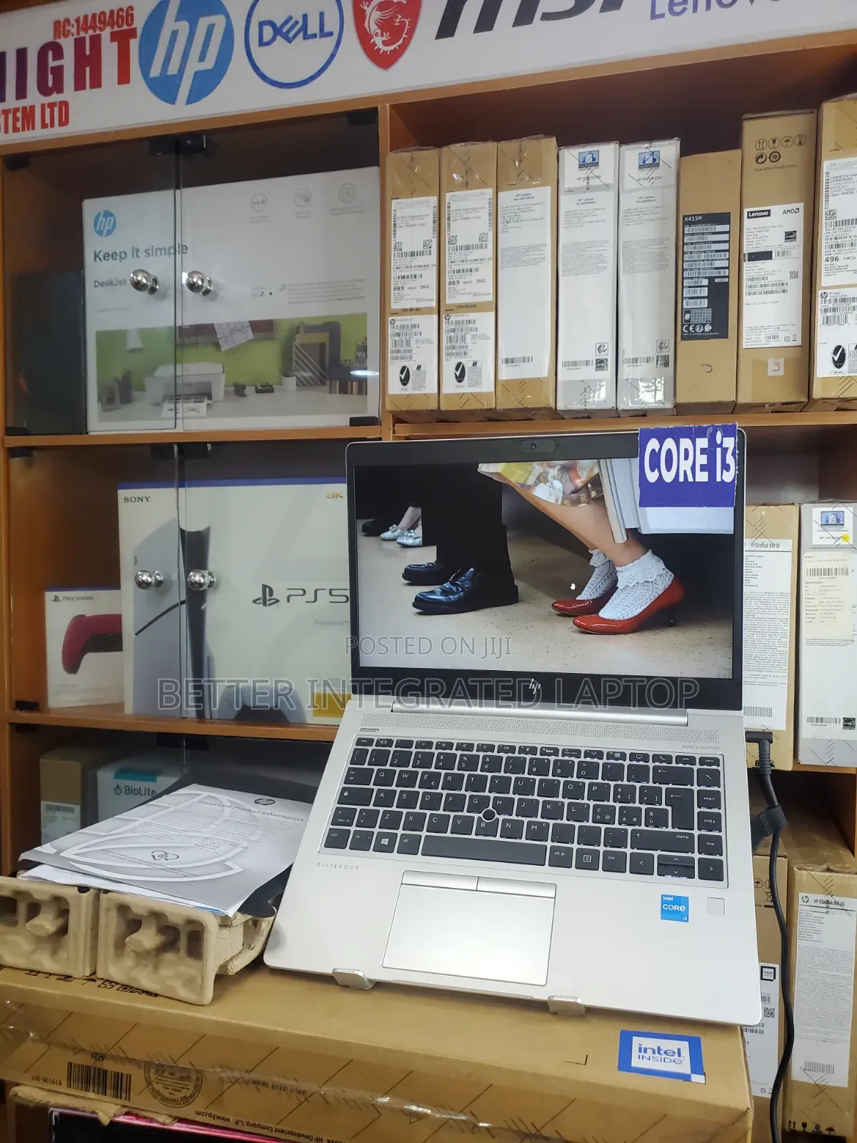 New Laptop HP EliteBook 755 8GB Intel Core i3 SSD 256GB