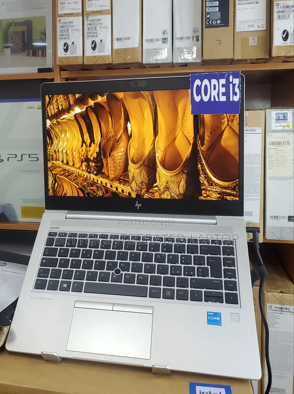 New Laptop HP EliteBook 755 8GB Intel Core i3 SSD 256GB