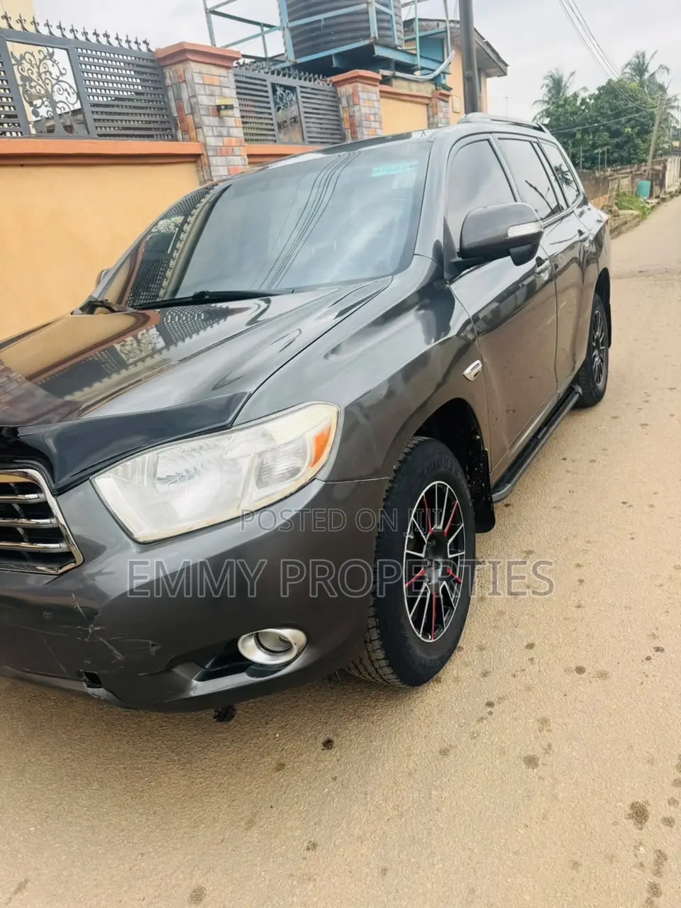 Toyota Highlander Sport 2010 Gray