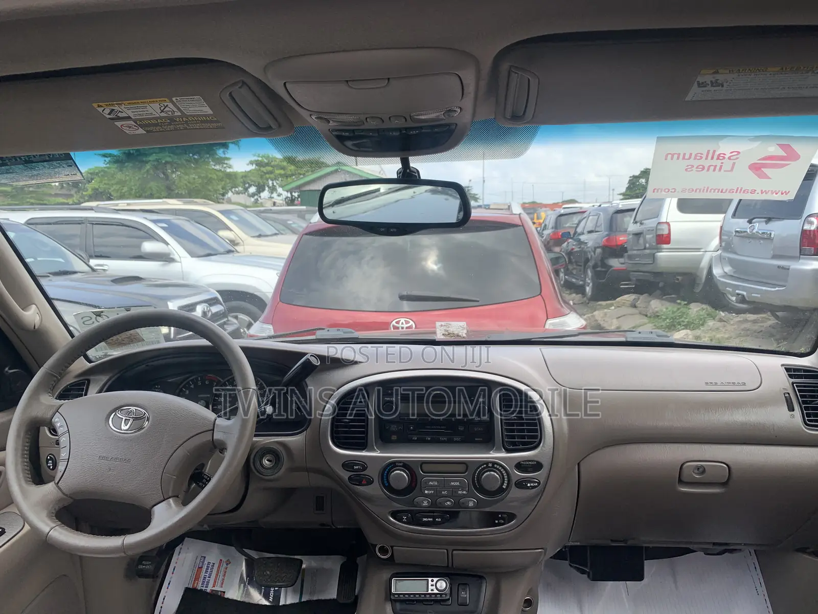 Toyota Sequoia Limited 4dr SUV 4WD (4.7L 8cyl 5A) 2007 Red