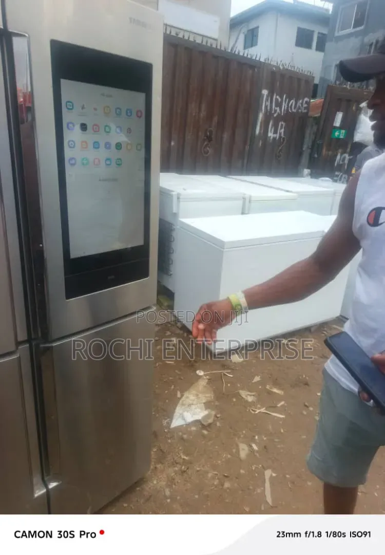Samsung Inverter Smart Refrigerator With Android Screen