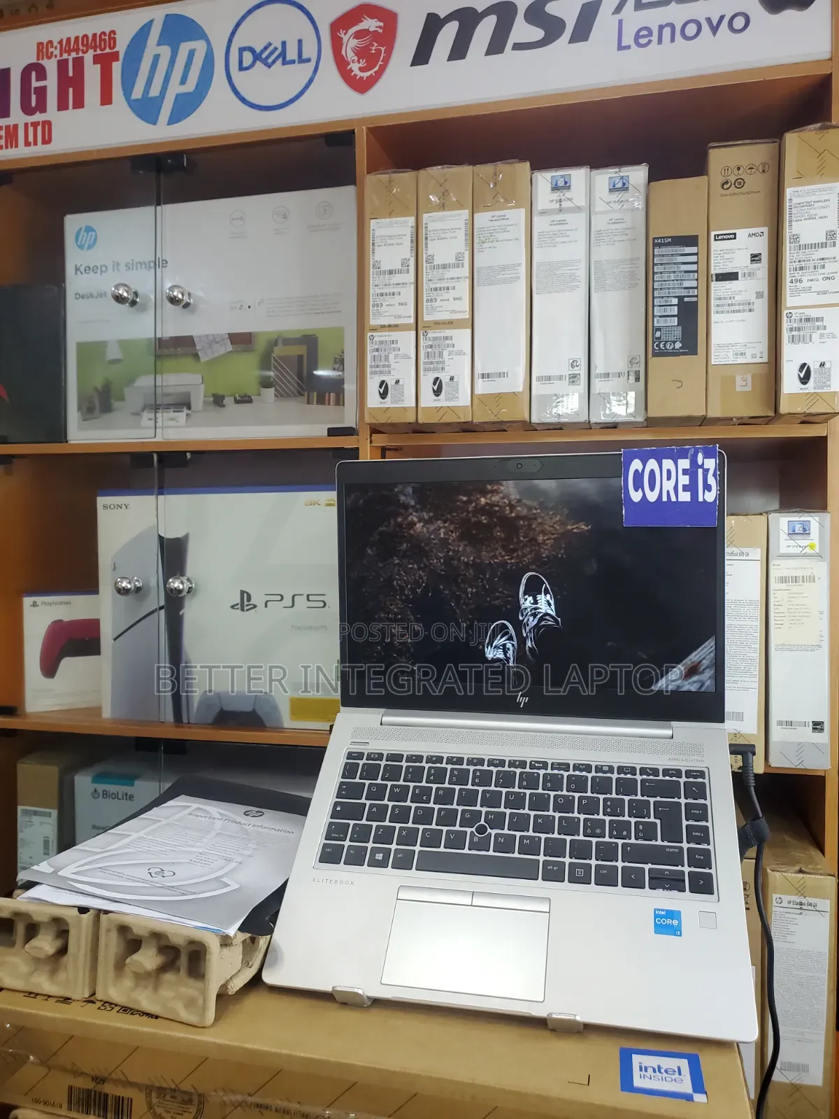 New Laptop HP EliteBook 755 12GB Intel Core i3 SSD 256GB