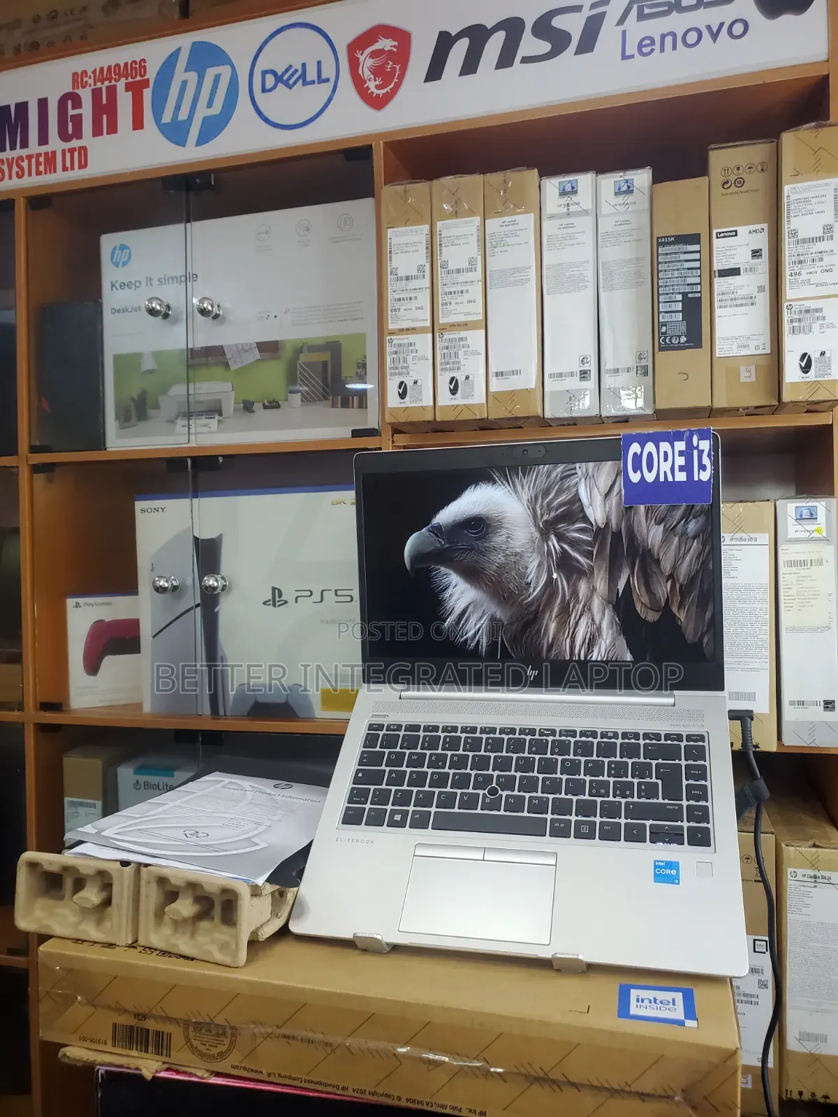 New Laptop HP EliteBook 755 12GB Intel Core i3 SSD 256GB