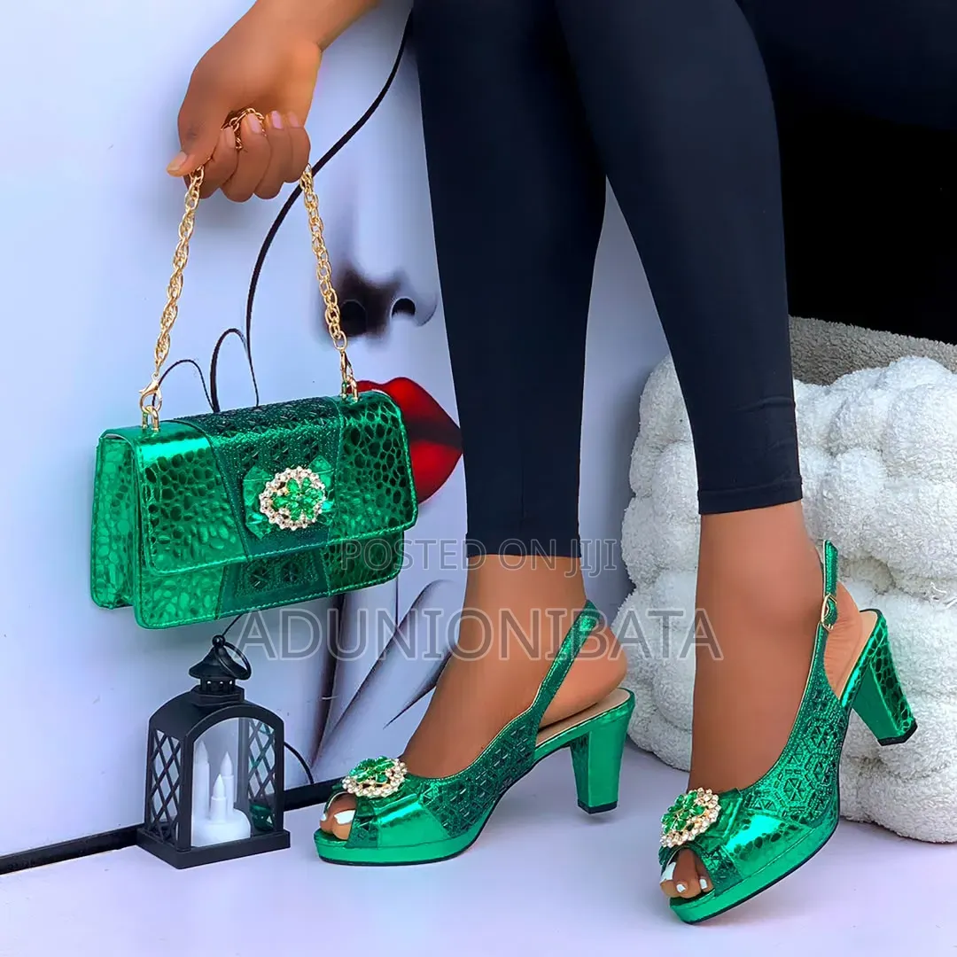 Adaku Shoe and Bag Set