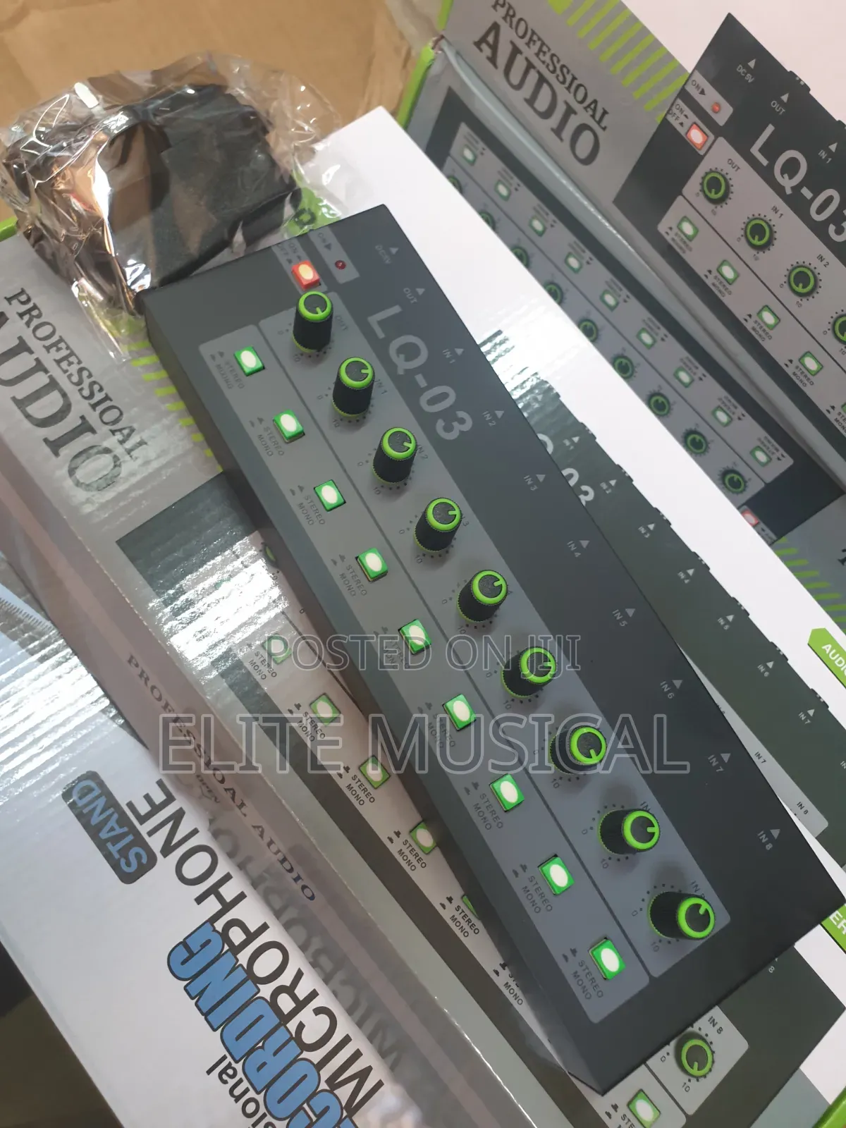 High Quality 8 Channel LQ-03 AUDIO Hardphone Amplifier