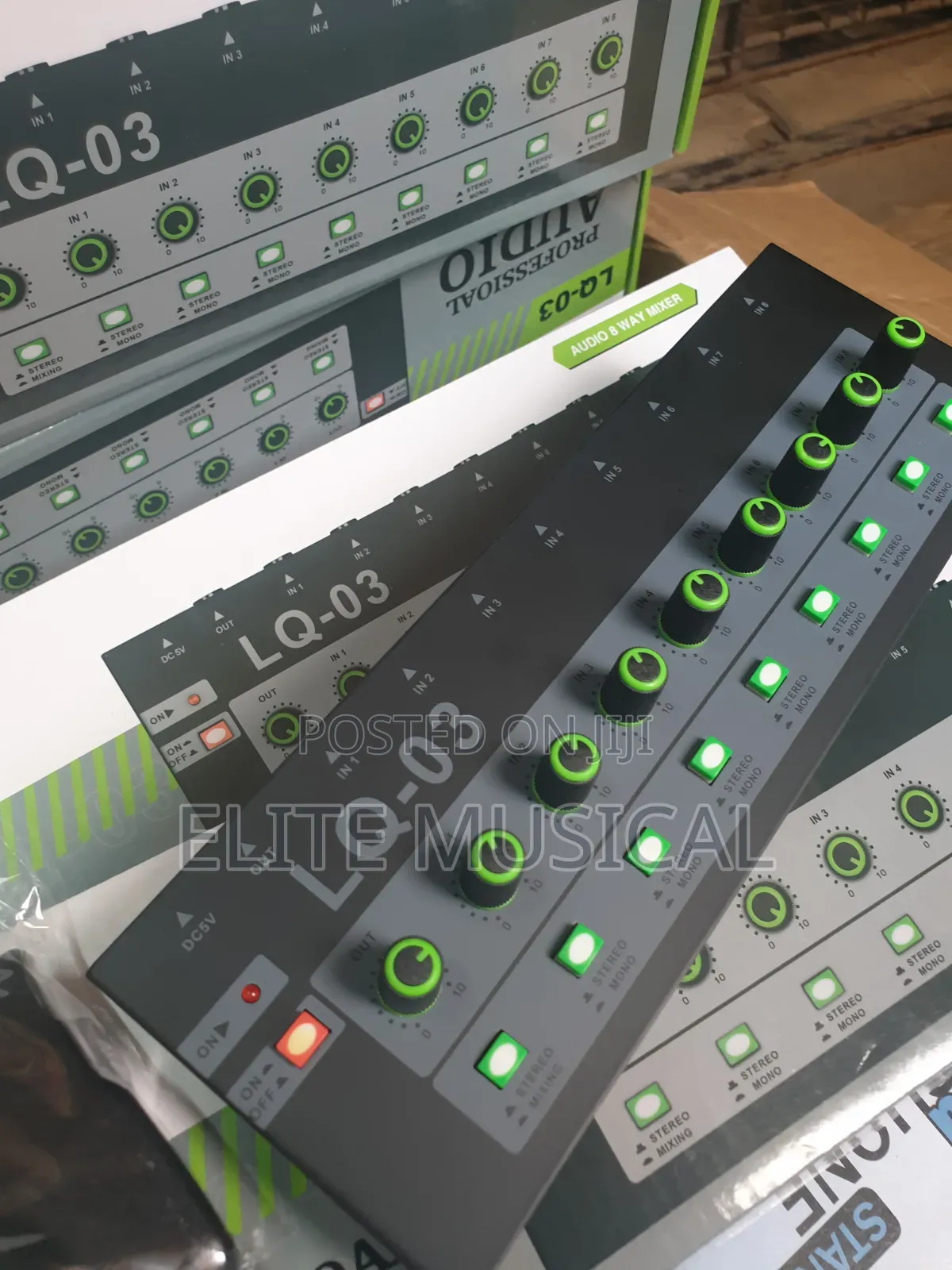 High Quality 8 Channel LQ-03 AUDIO Hardphone Amplifier