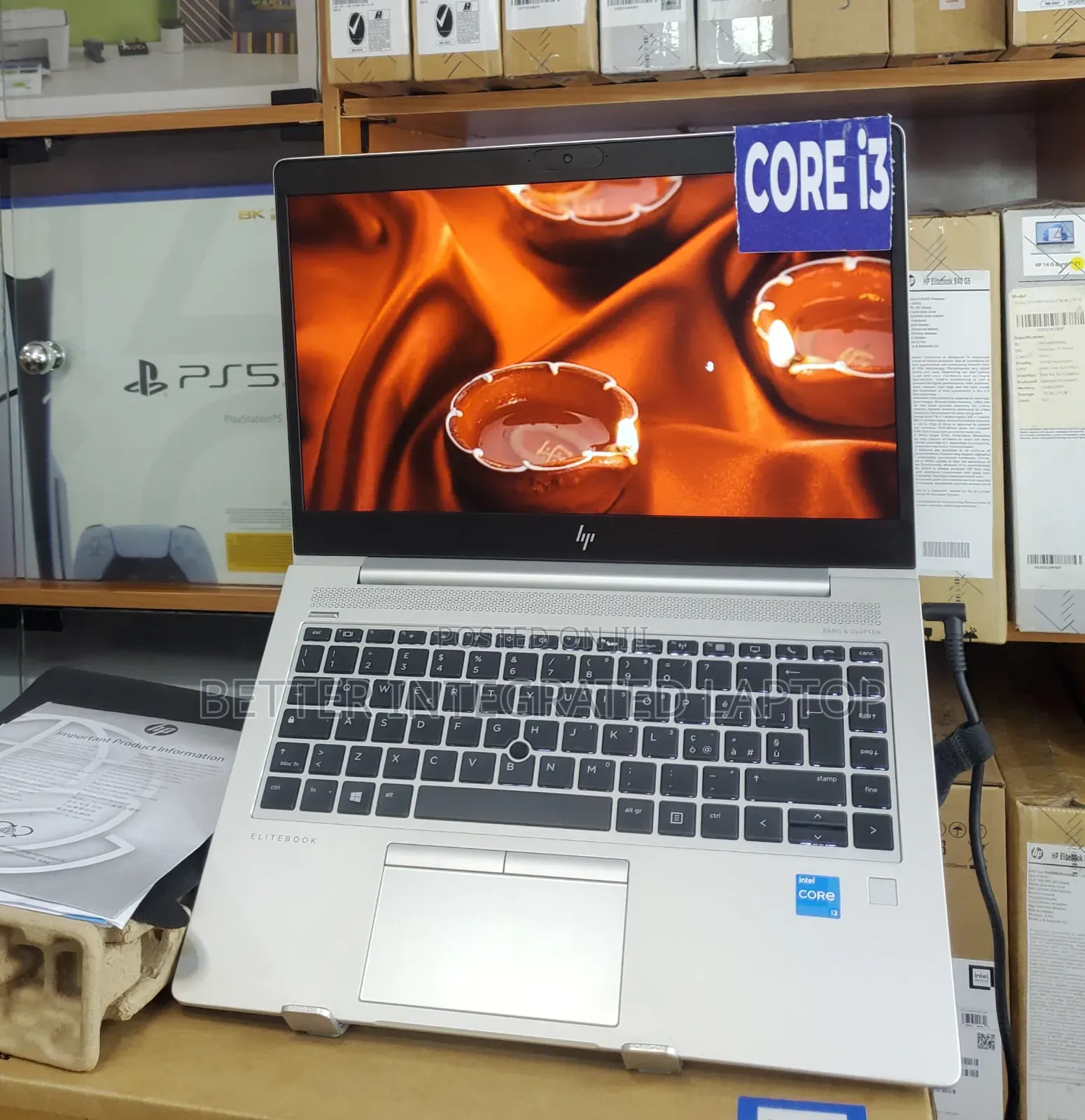 New Laptop HP EliteBook 755 4GB Intel Core i3 SSD 512GB