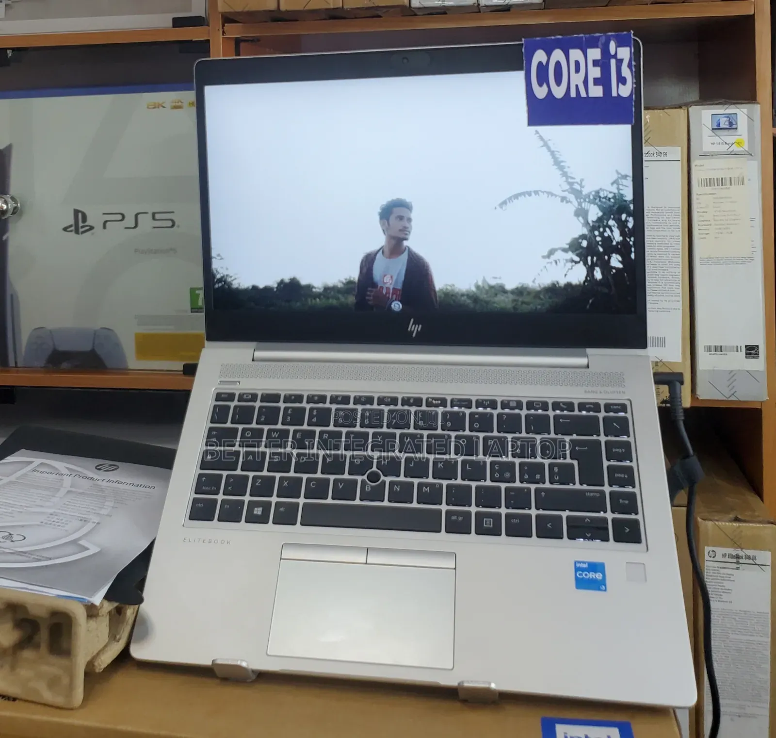 New Laptop HP EliteBook 755 8GB Intel Core i3 SSD 512GB