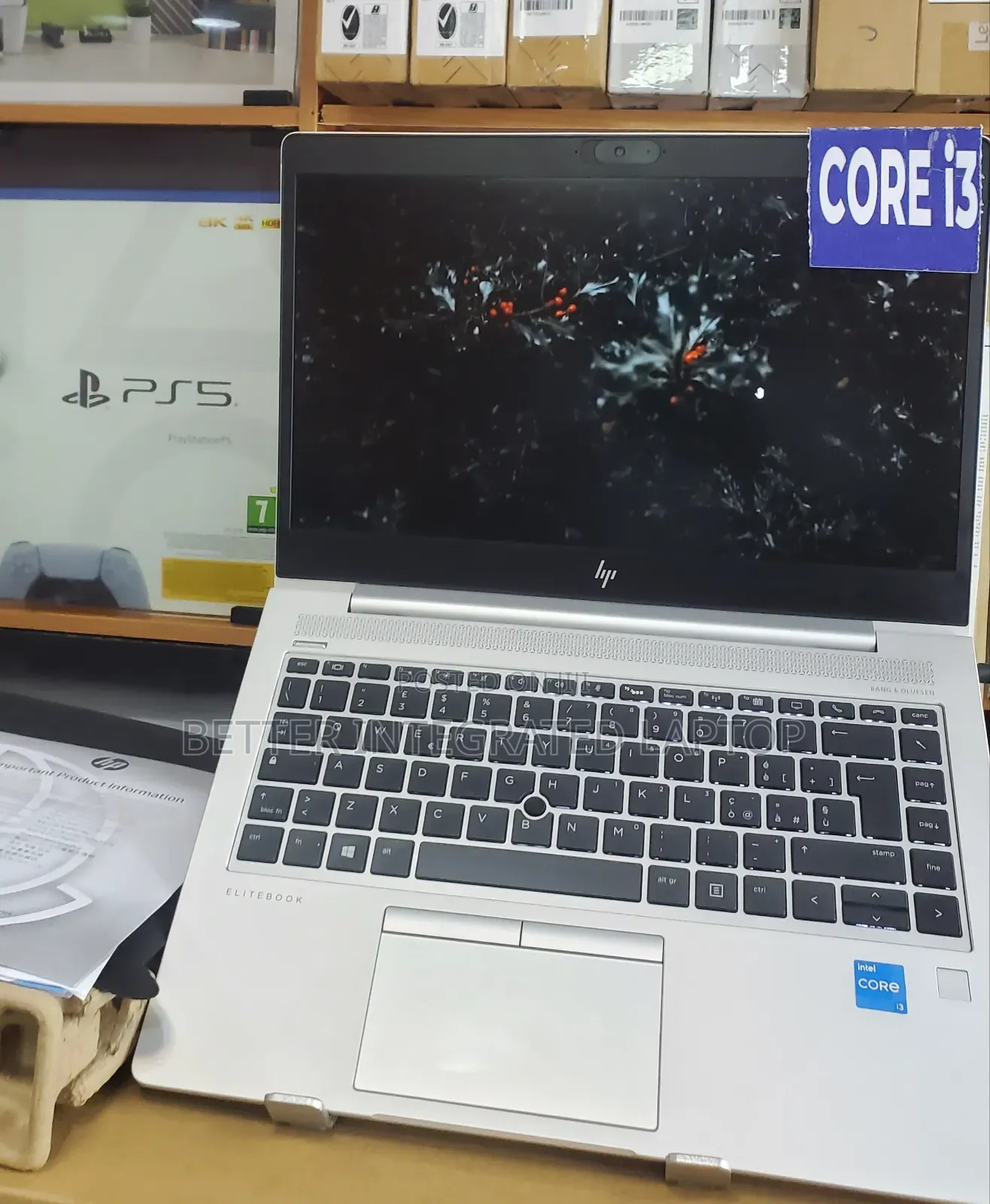 New Laptop HP EliteBook 755 8GB Intel Core i3 SSD 512GB