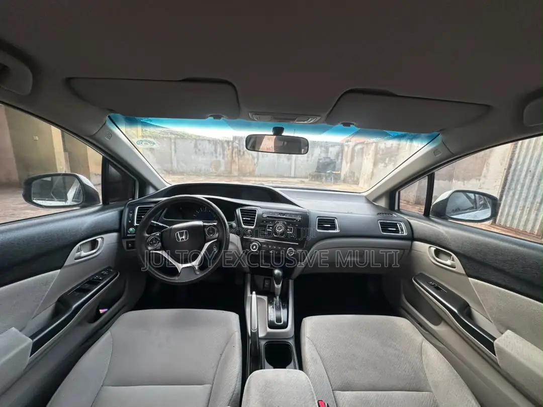 Honda Civic Sedan LX 2013 White