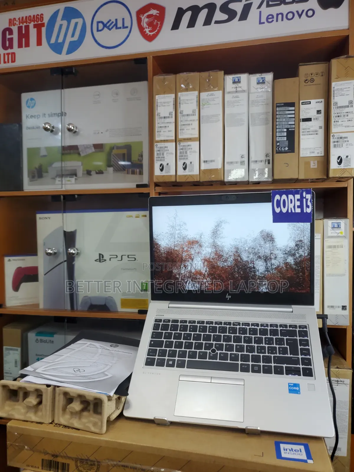 New Laptop HP EliteBook 755 16GB Intel Core i3 SSD 512GB