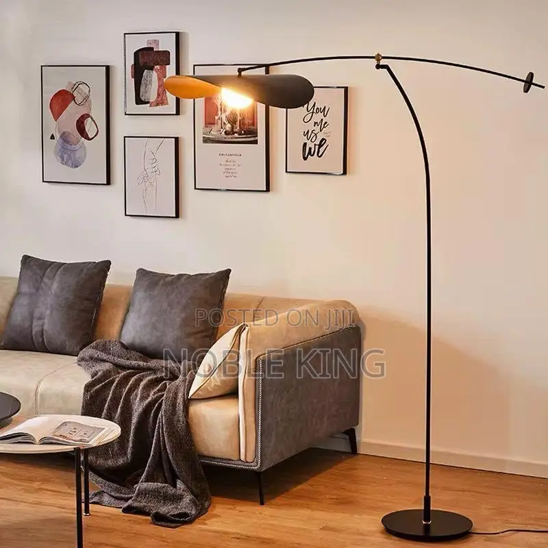 Modern Minimalist Designer Fishing Led Floor Lamp Bedroom Reading Lam
