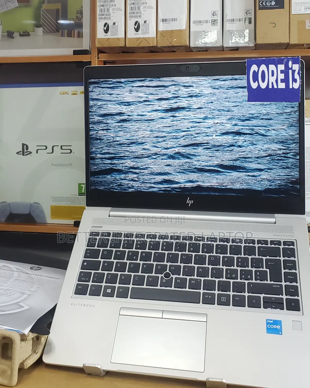 New Laptop HP EliteBook 755 16GB Intel Core i3 SSD 512GB