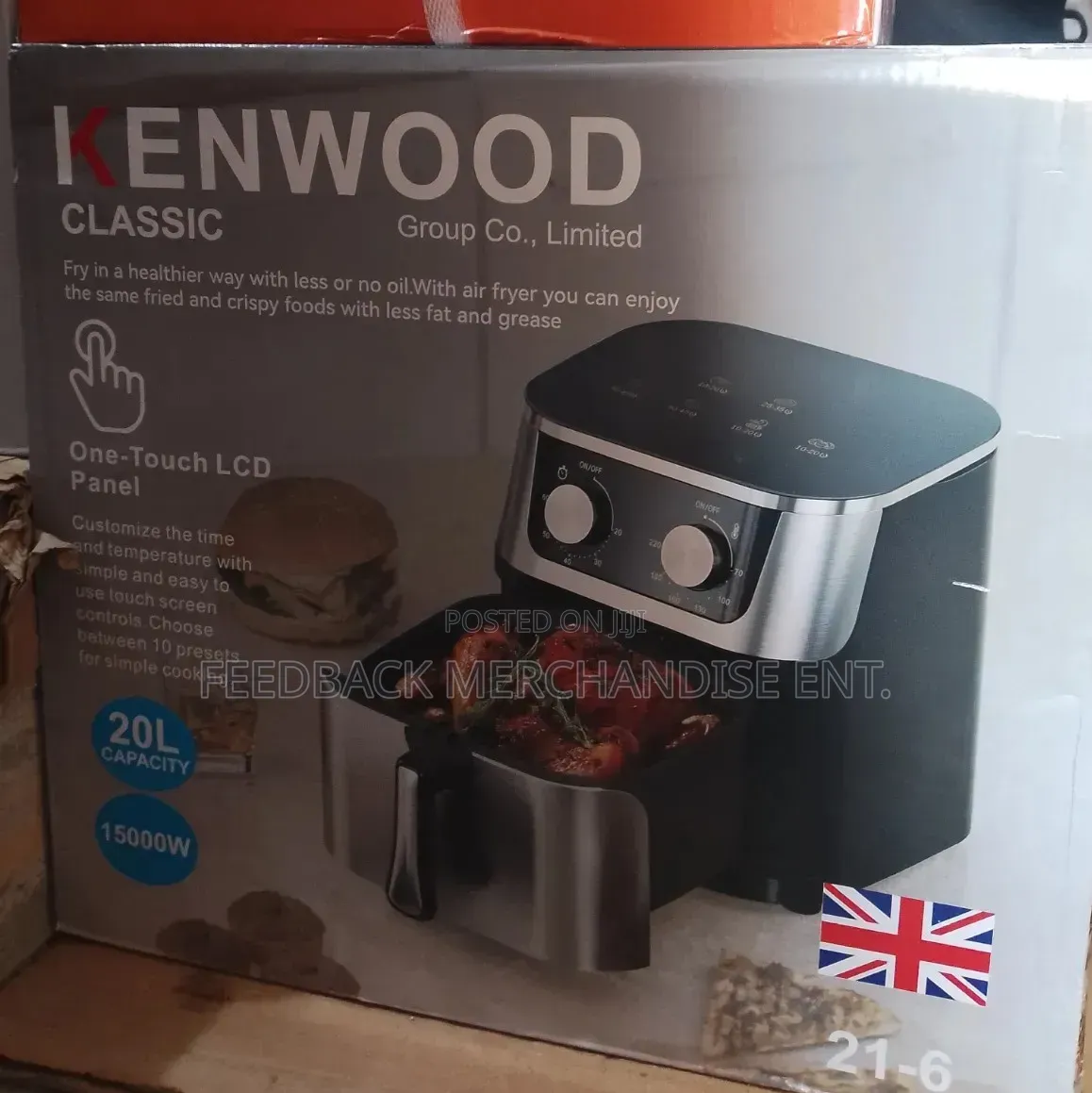 Kenwood Air Fryer 20 Litres.