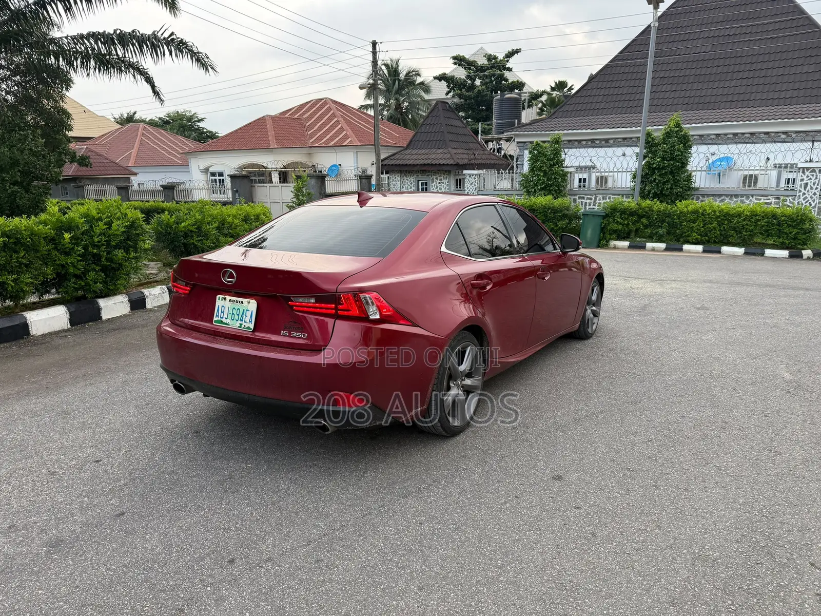 Lexus IS 350 RWD 2015 Red