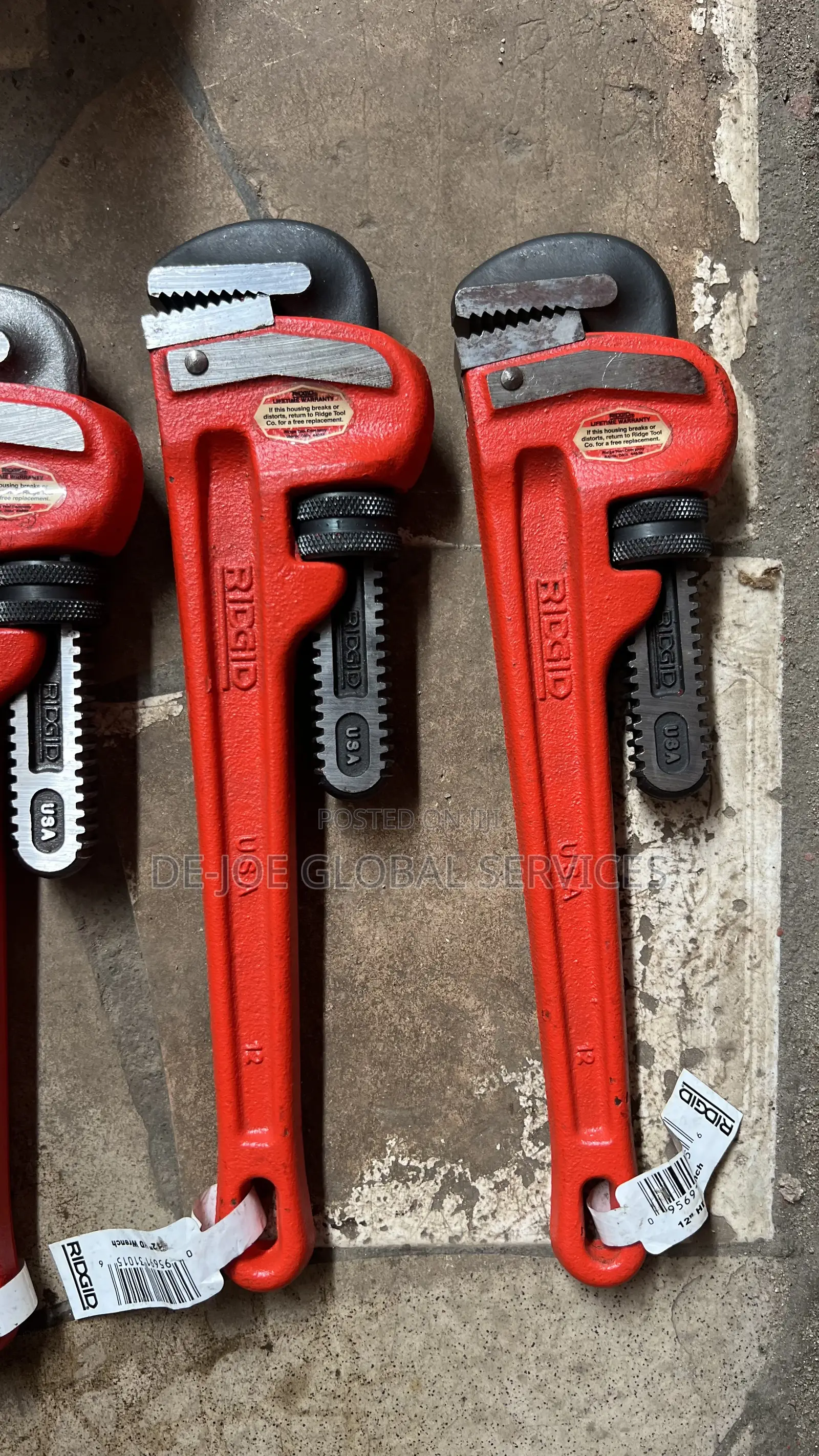 Ridgid 12-Inch Heavy-Duty Pipe Wrench – Usa