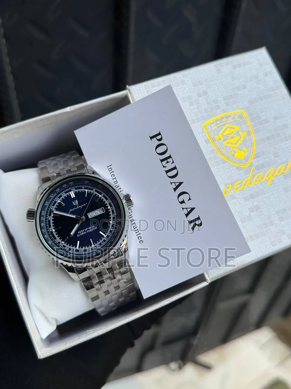 Poedager Steel Watches for Men