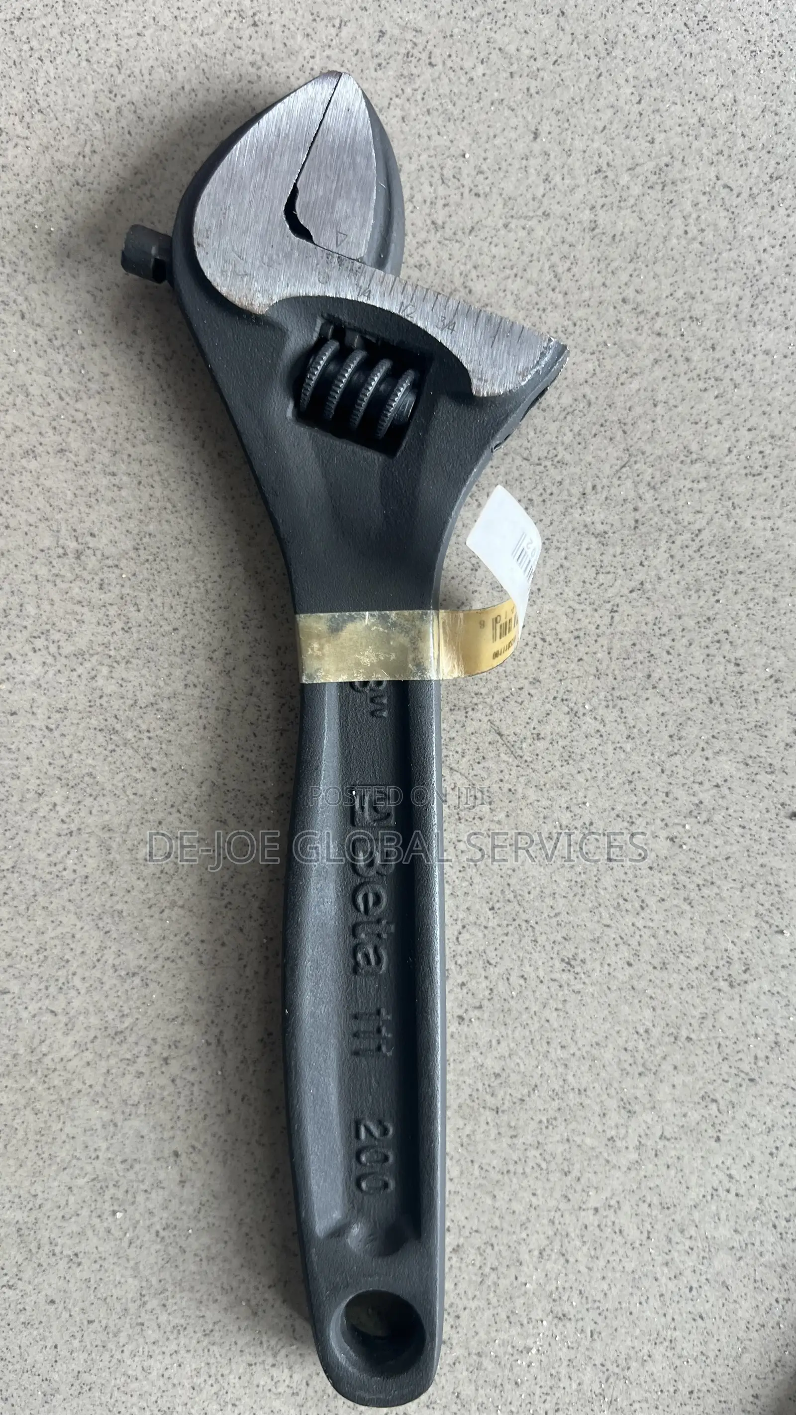 Beta 111 Adjustable Wrench – 200mm (8 Inches)