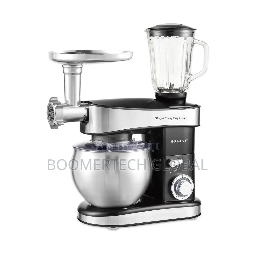 7.5L Cake Mixer, Meat Grinder Blender 3in1
