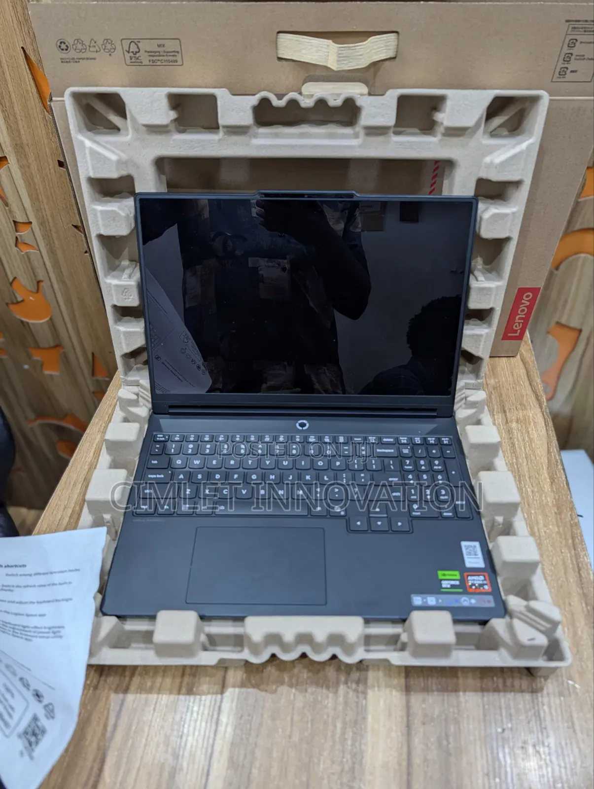 New Laptop Lenovo Legion 5 32GB AMD Ryzen 9 SSD 1T