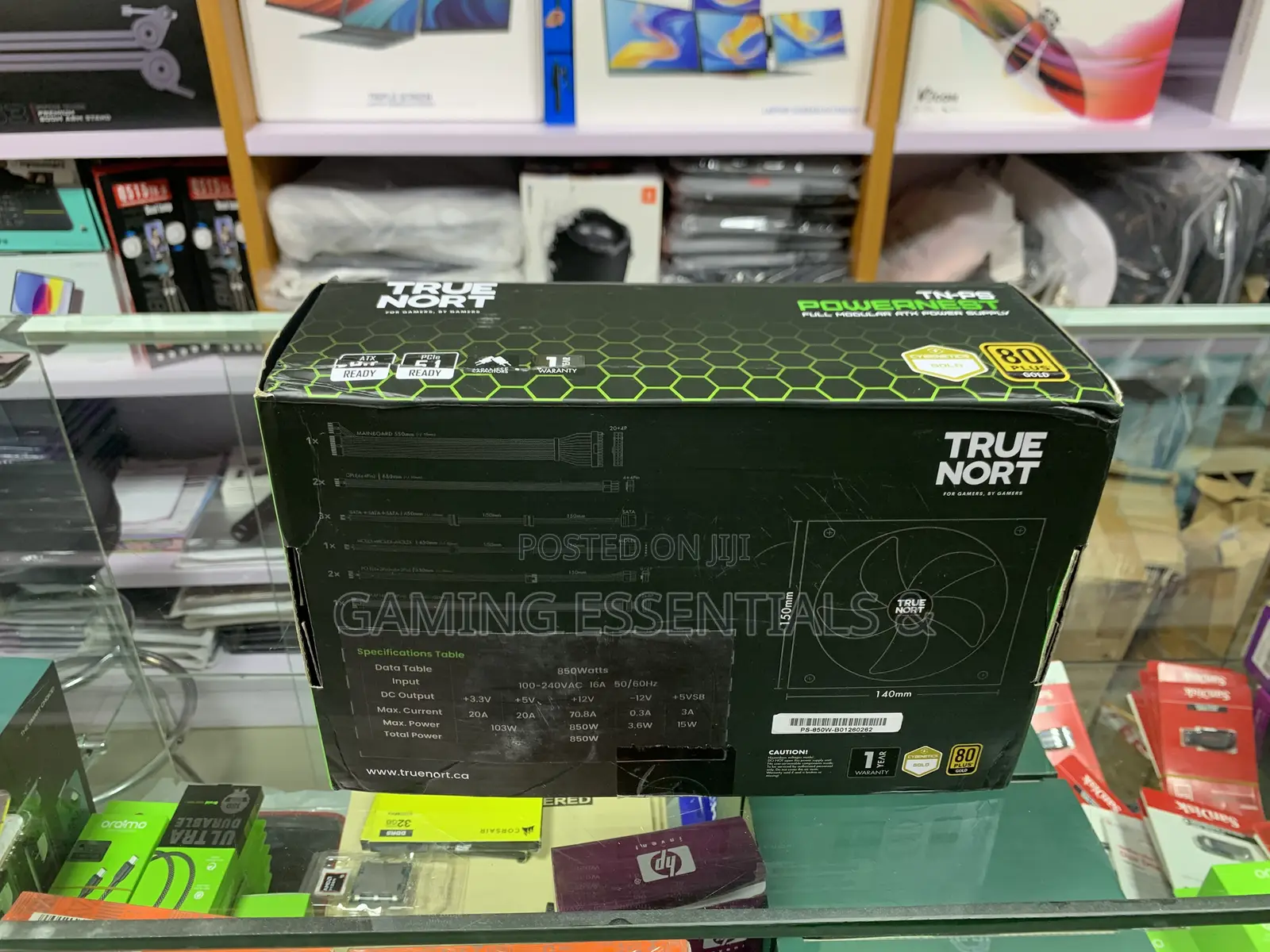 True North TN-PS PowerNest 850W Modular PSU – 80 Plus Gold ATX 3.1