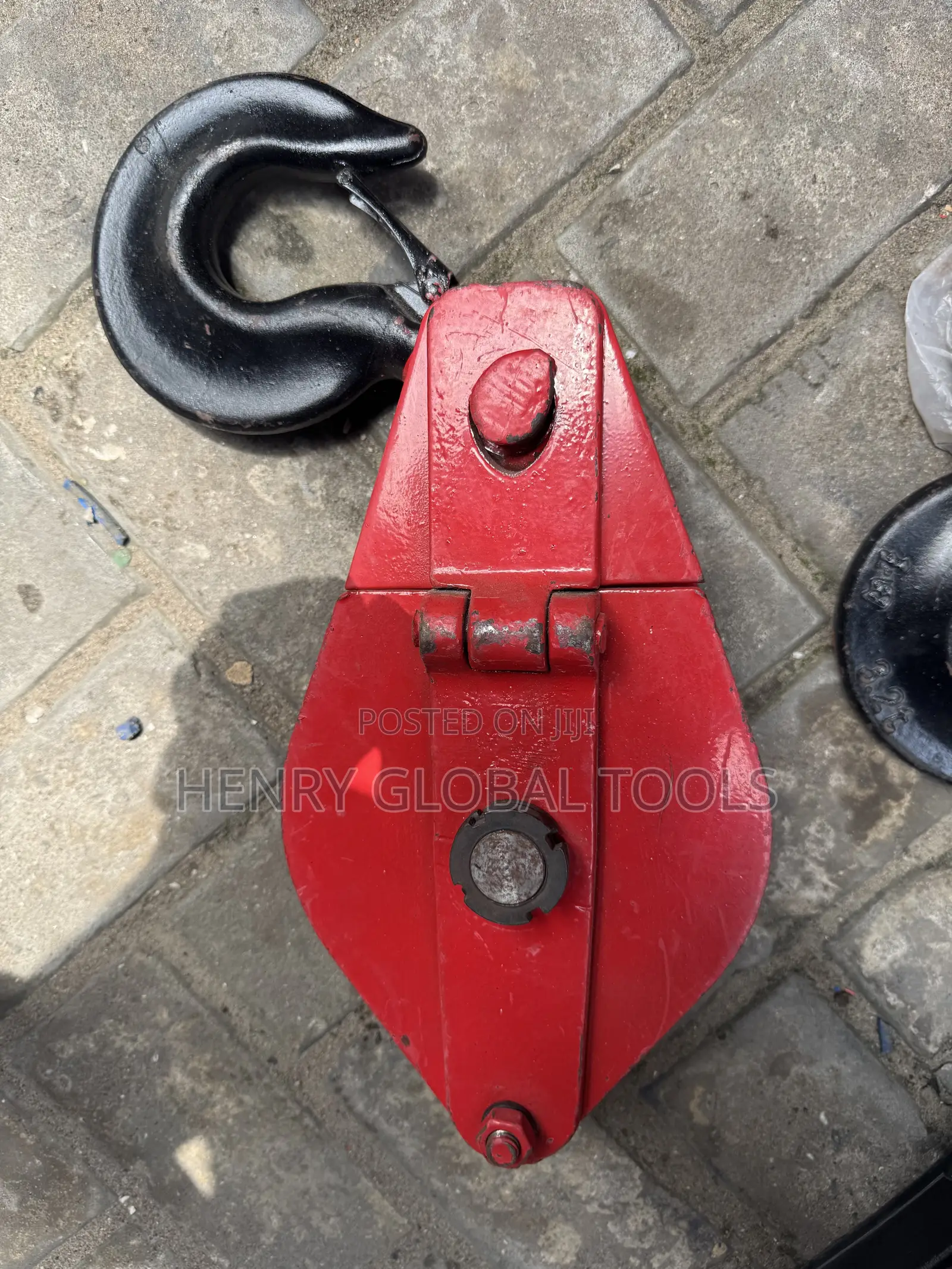 3.2ton Heavy-Duty Lifting/Snatch Block With a Swivel Safety Hook,
