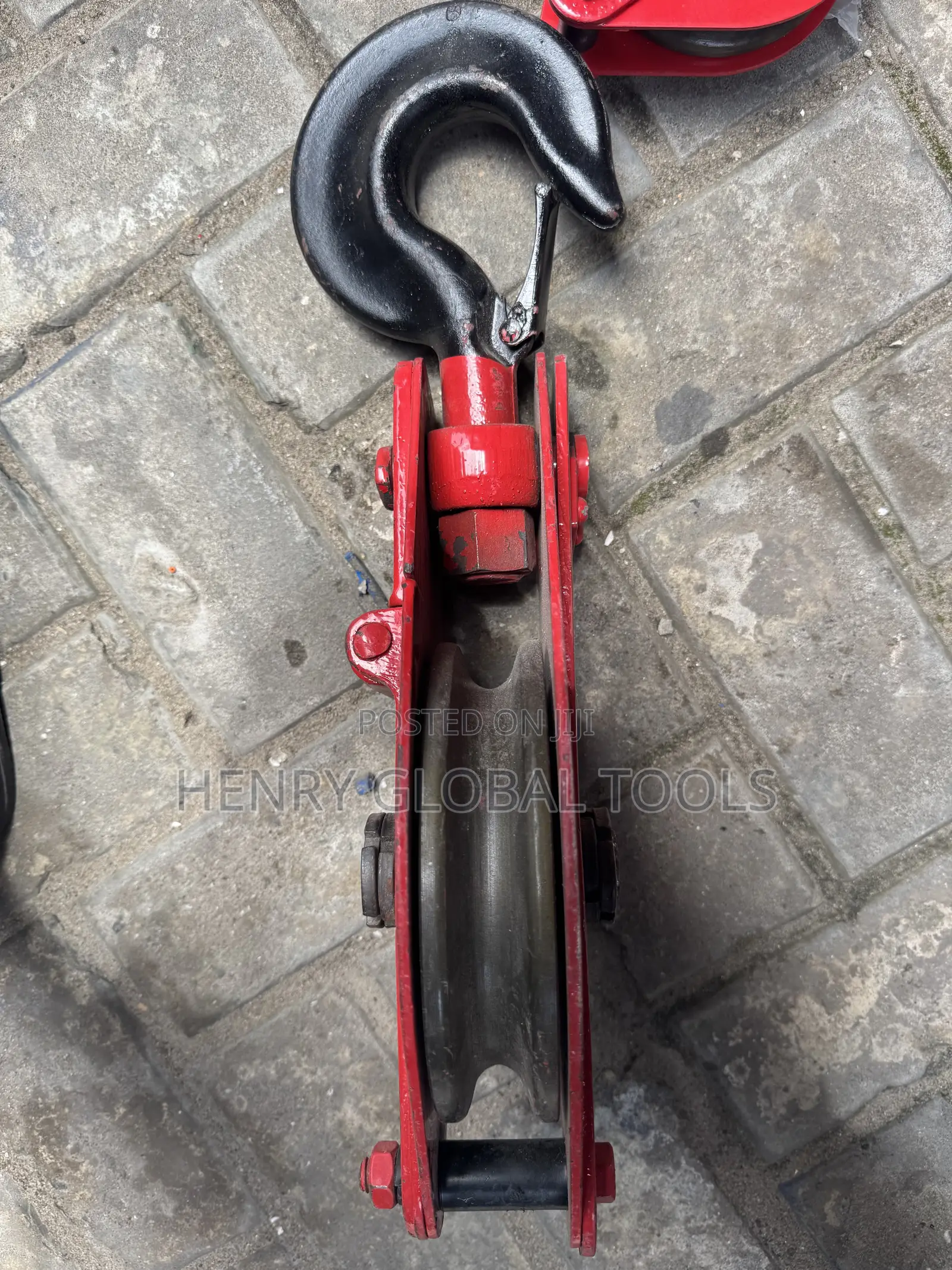 3.2ton Heavy-Duty Lifting/Snatch Block With a Swivel Safety Hook,