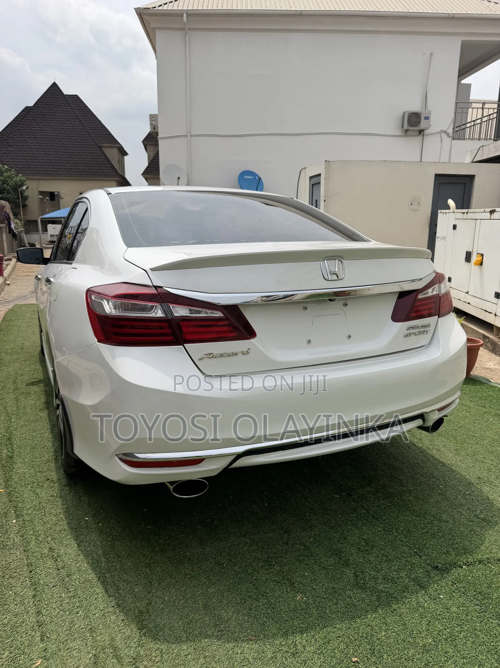 Honda Accord Sport 4dr Sedan FWD (2.4L 4cyl 2A) 2016 White