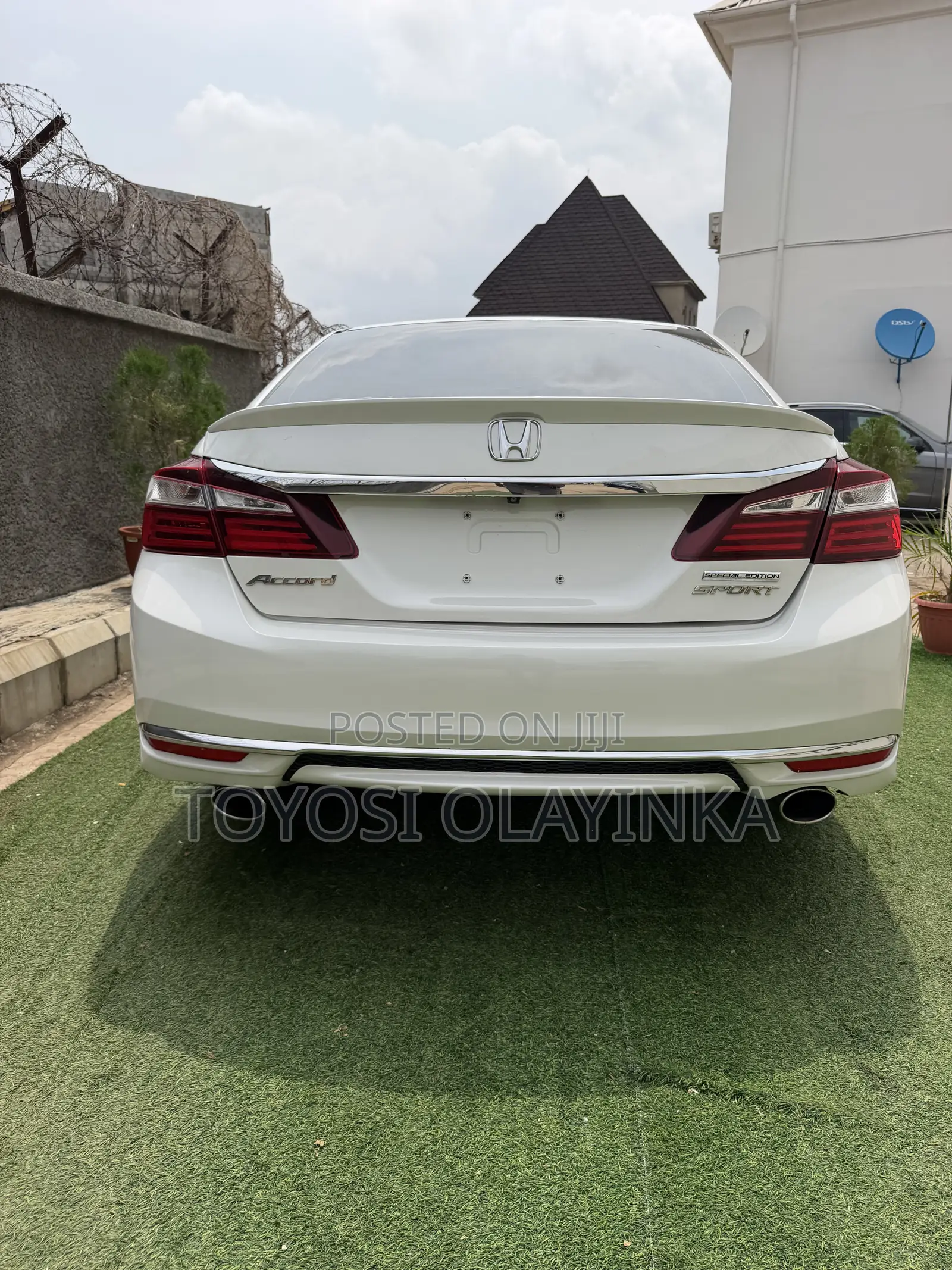 Honda Accord Sport 4dr Sedan FWD (2.4L 4cyl 2A) 2016 White