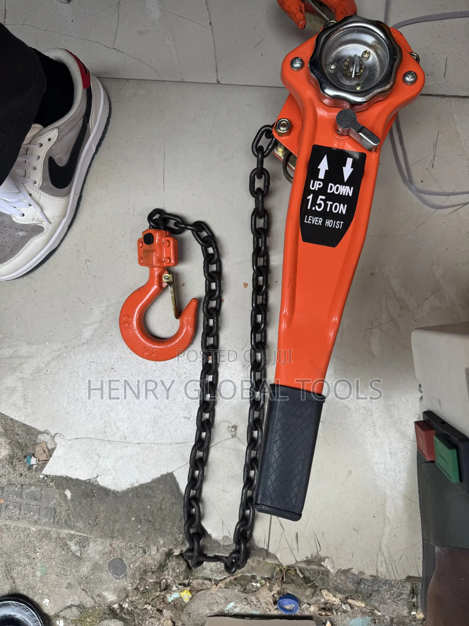 1.5ton X 1.5m Heavy Duty Lever Hoist Machine