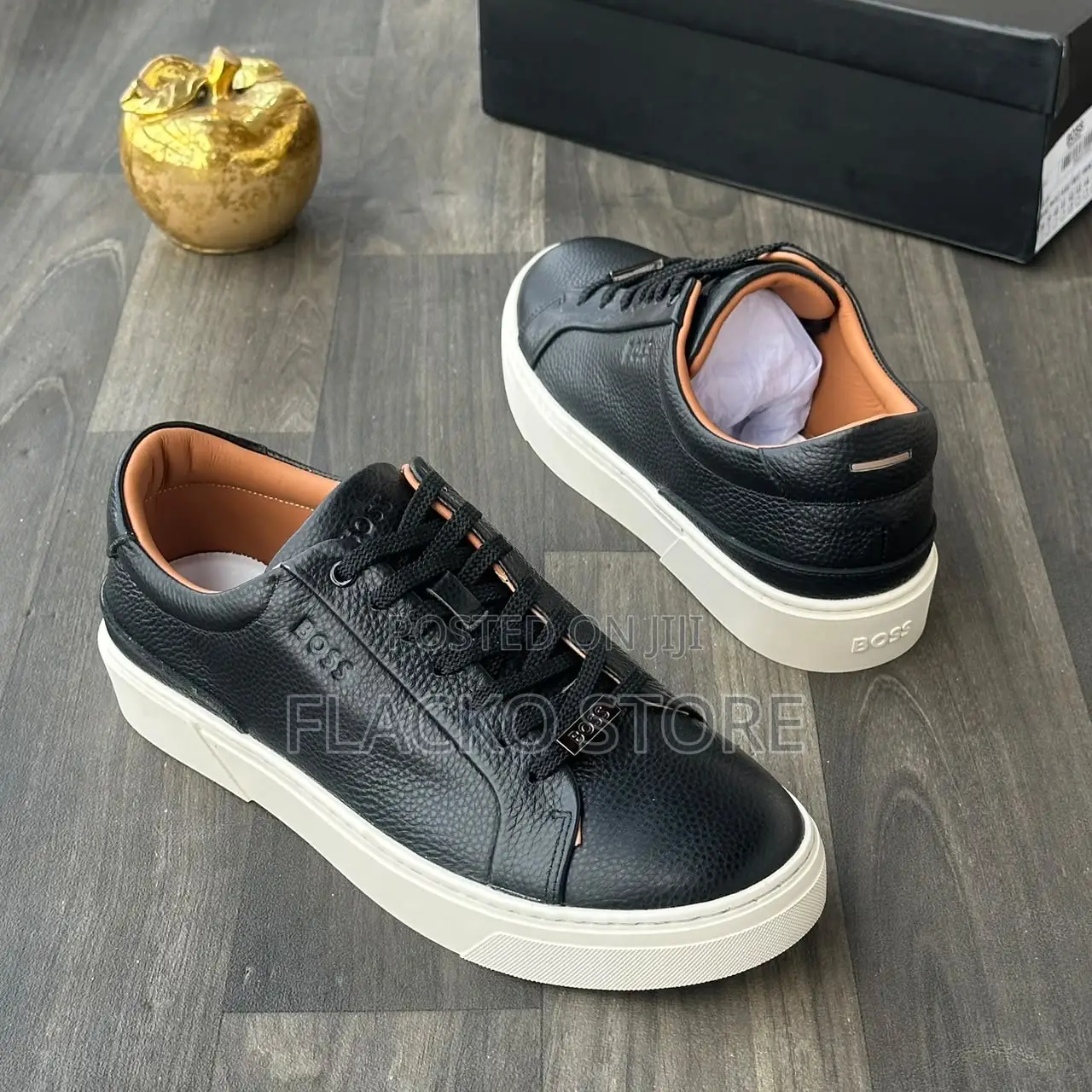 Original Boss Craft Leather Lace Up Sneakers