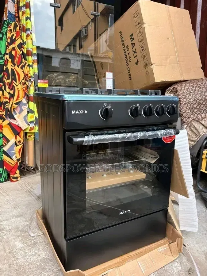 Maxi 60by60 4 Burners Standing Gas With Grill