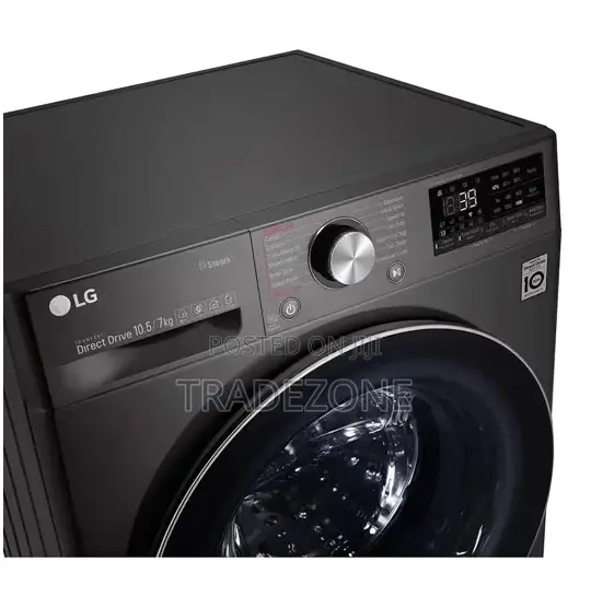 LG 10.5Kg Front Loader Wash and Dry Washing Machine | WM 4V5RGPYJE