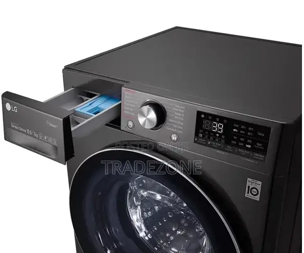 LG 10.5Kg Front Loader Wash and Dry Washing Machine | WM 4V5RGPYJE