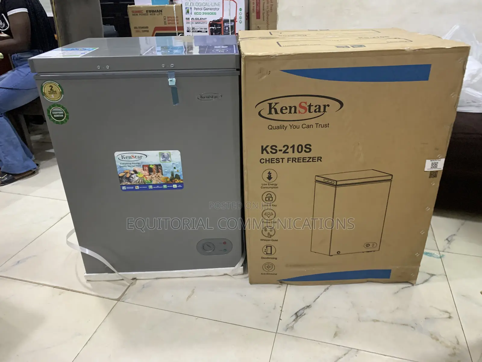 Kenstar 142L KS-210S – The Perfect Freezer for Your Home