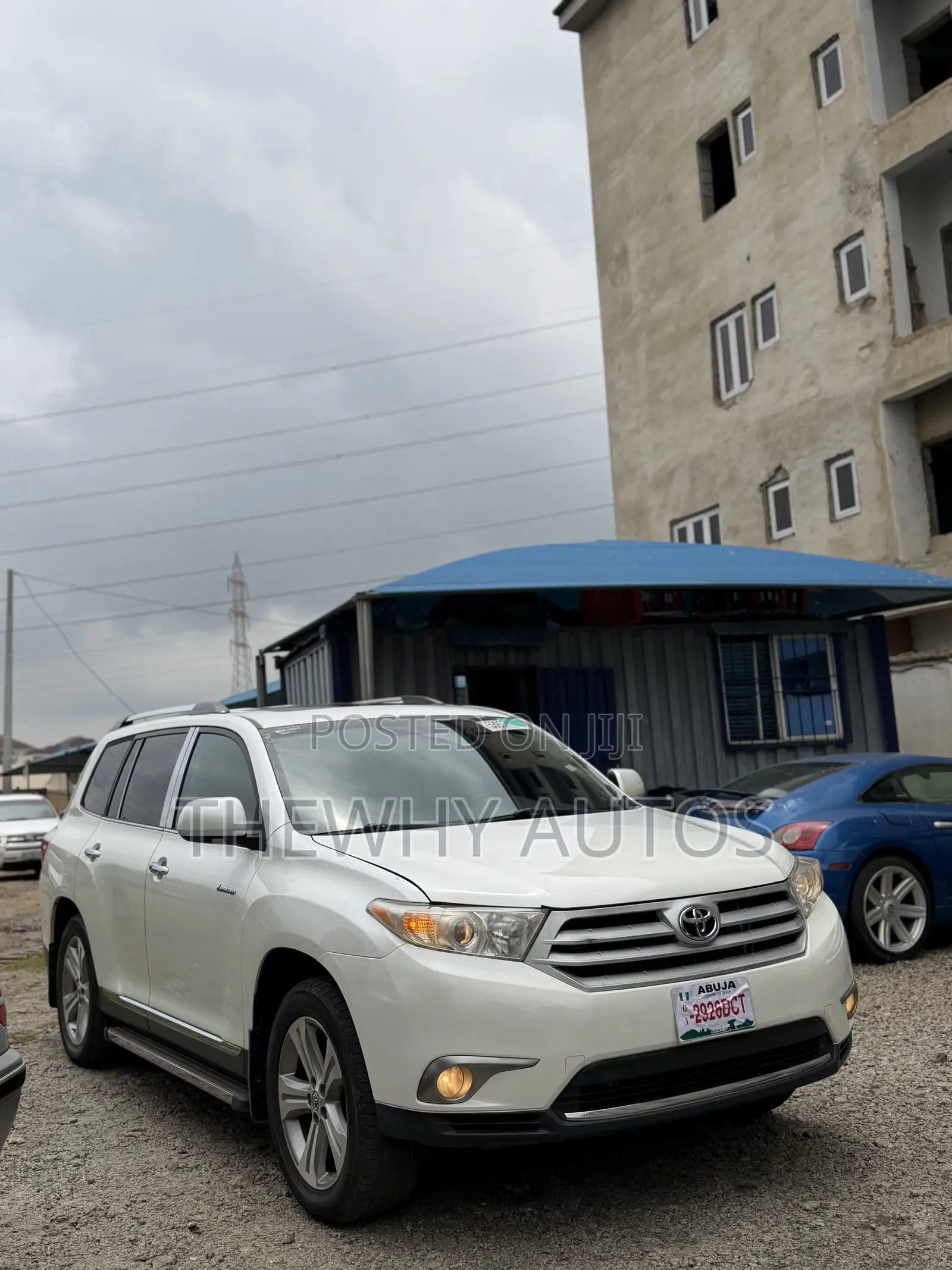 Toyota Highlander Limited 3.5L 2WD 2013 White