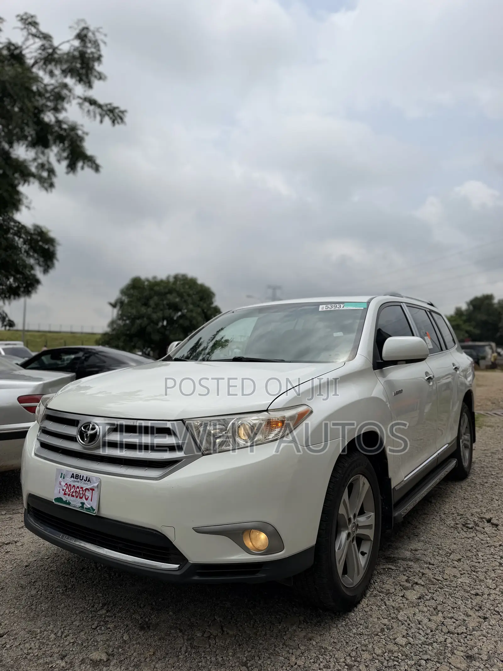 Toyota Highlander Limited 3.5L 2WD 2013 White