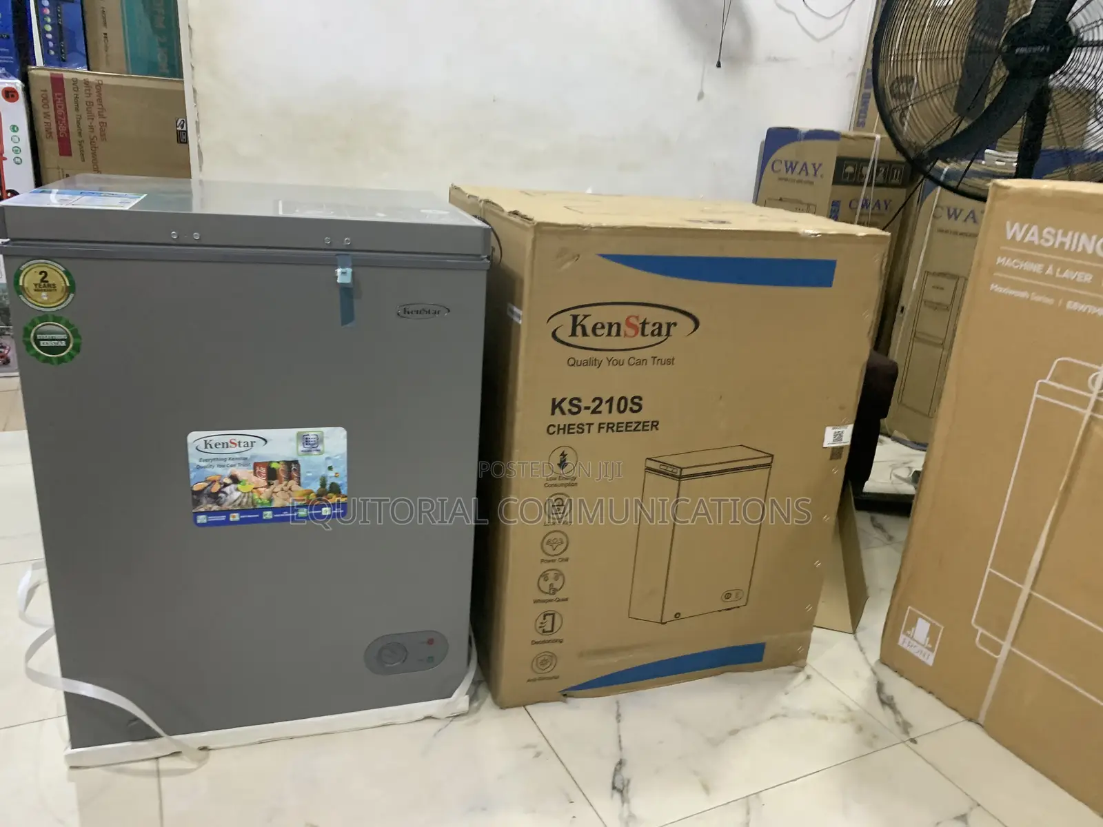 Kenstar KS-210S – Powerful Performance in a 142L Chest Freezer