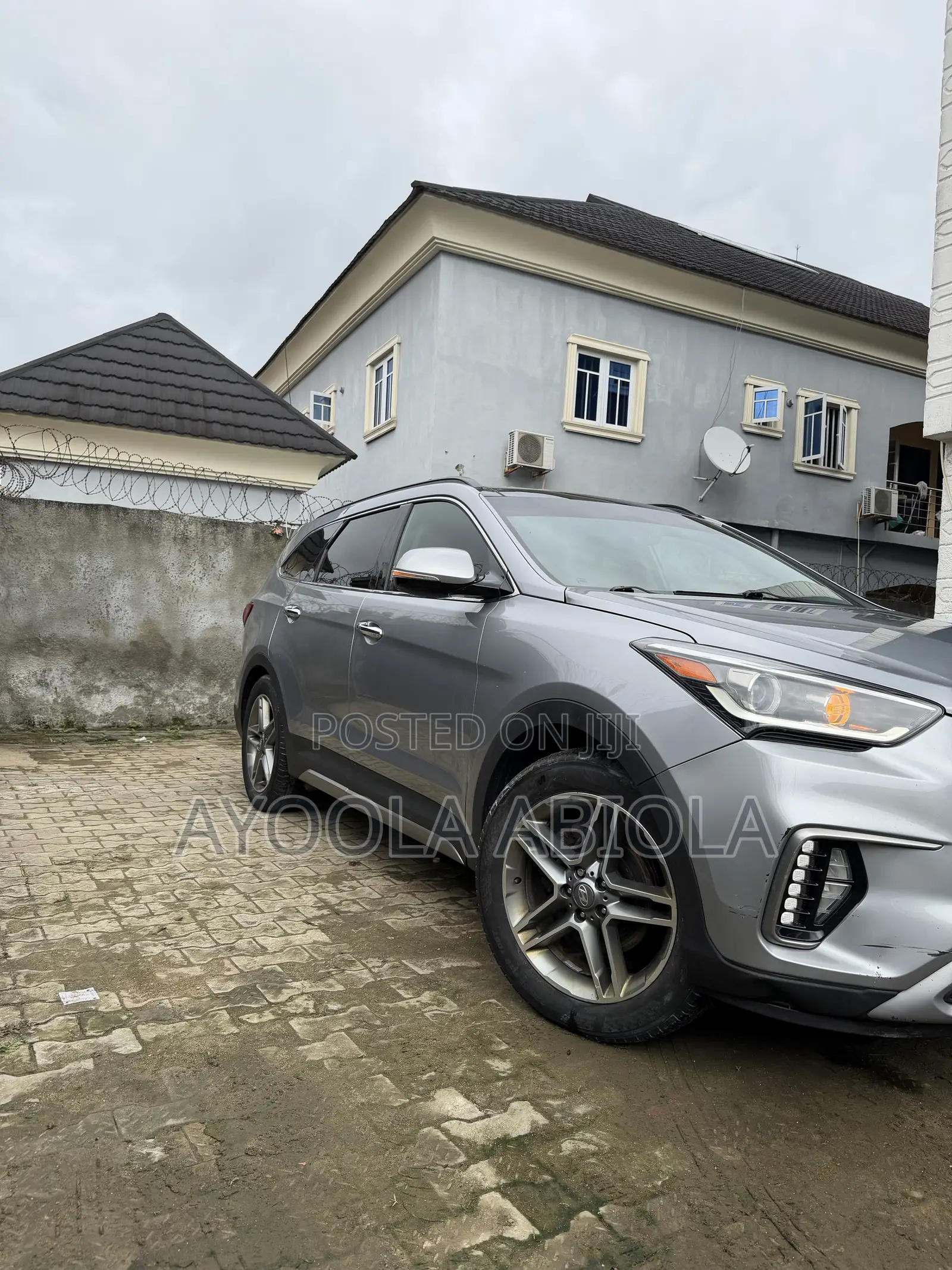 Hyundai Santa Fe Limited AWD 2017 Silver