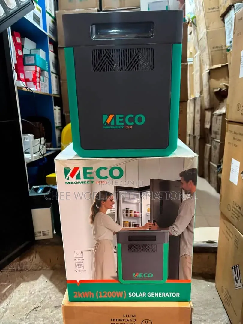 Original Meco 2kWh 1200W Solar Generator Power Station