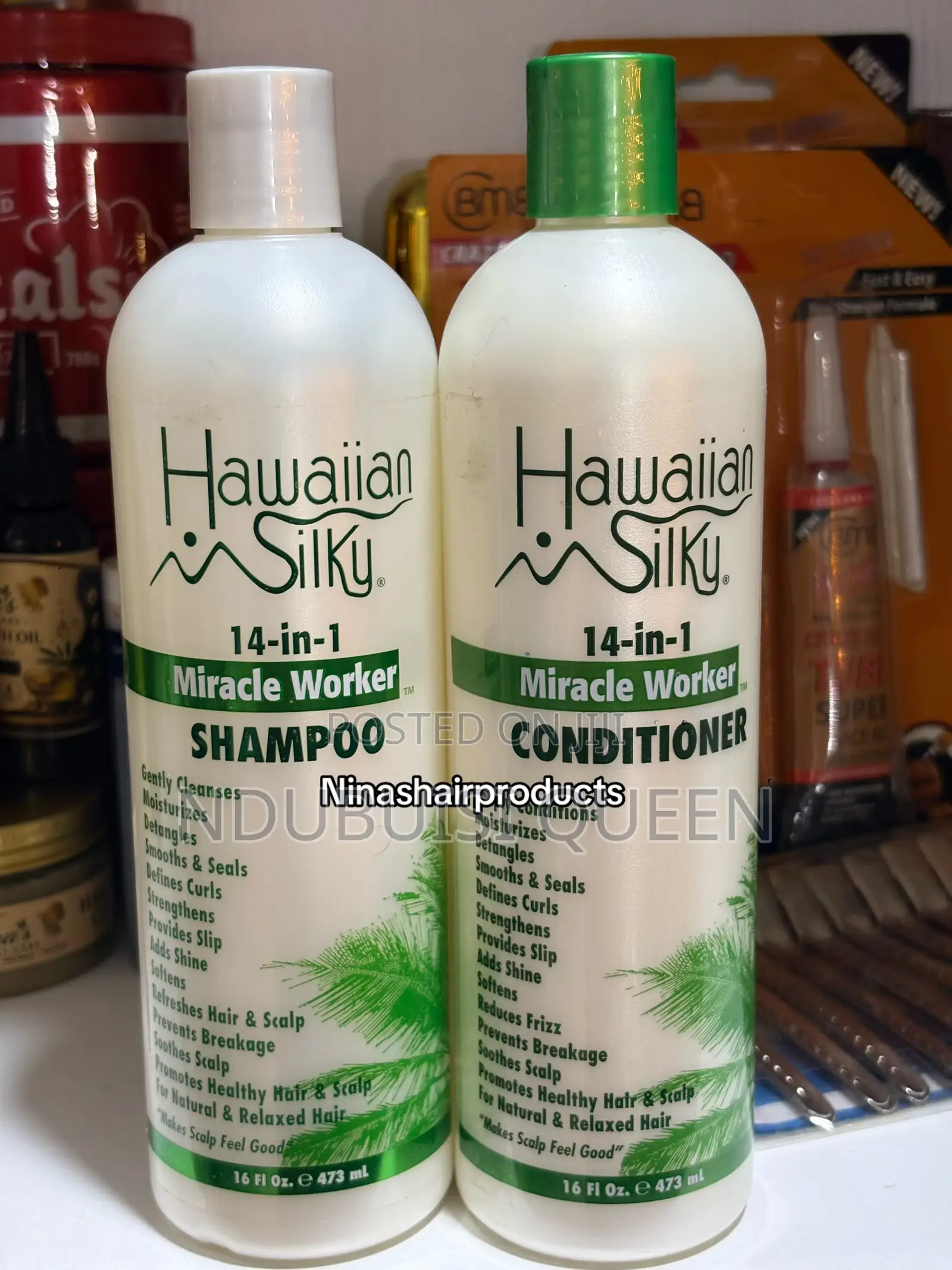Hawaiian Shampoo and Conditioner