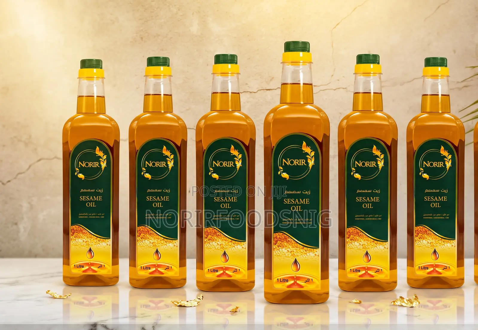 Norir Sesame Oil 1 Liter X6