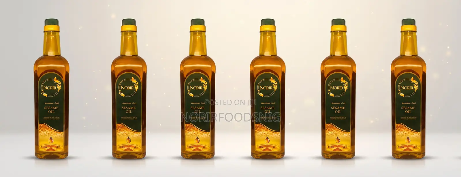 Norir Sesame Oil 1 Liter X6