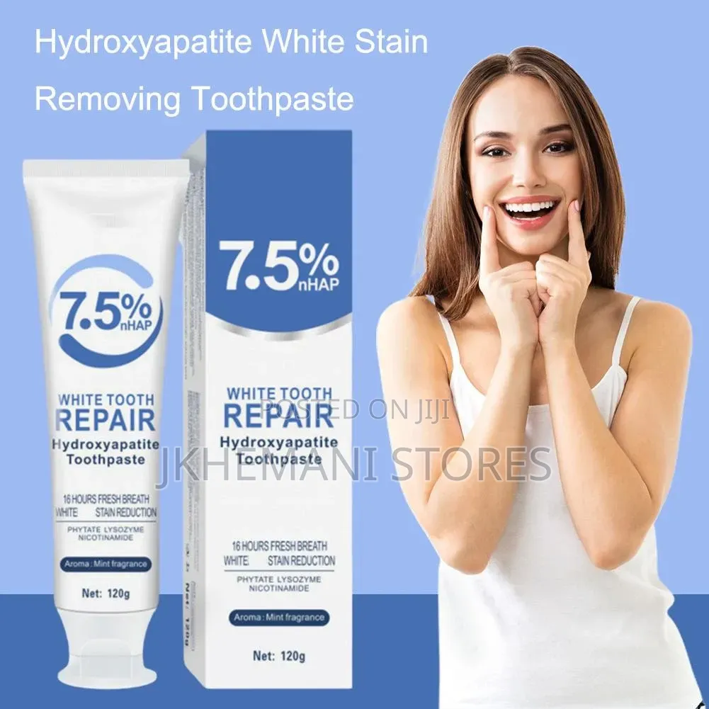 CLEAN TEETH-FRESH BREATH - 7.5% Nano Hydroxyapatite Toothpaste