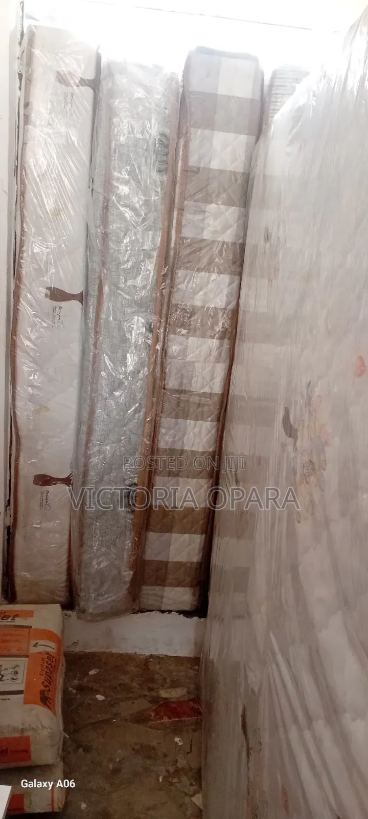 6by6 Orthopedic Mattress and Bedframe Available