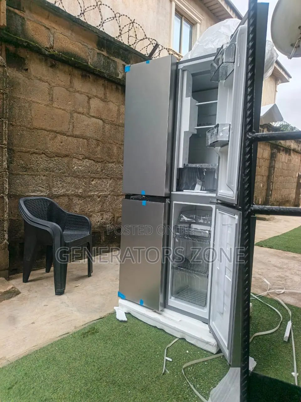 Hisense 54wc-Rq 427L 4-Door Refrigerator With LED Display