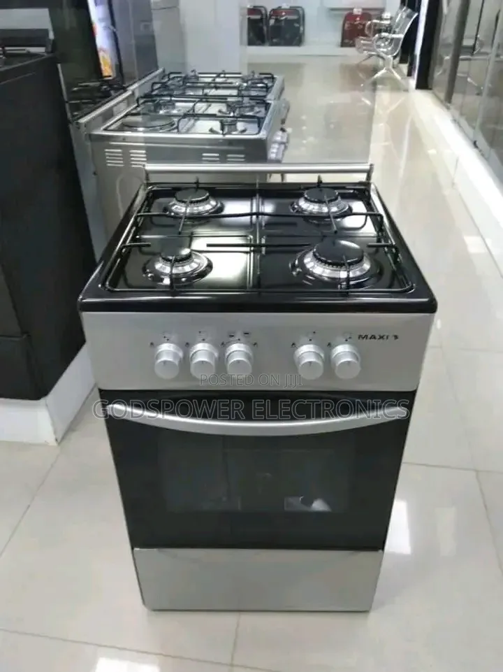 Maxi 4 Burners Standing Gas Oven Anti Rust