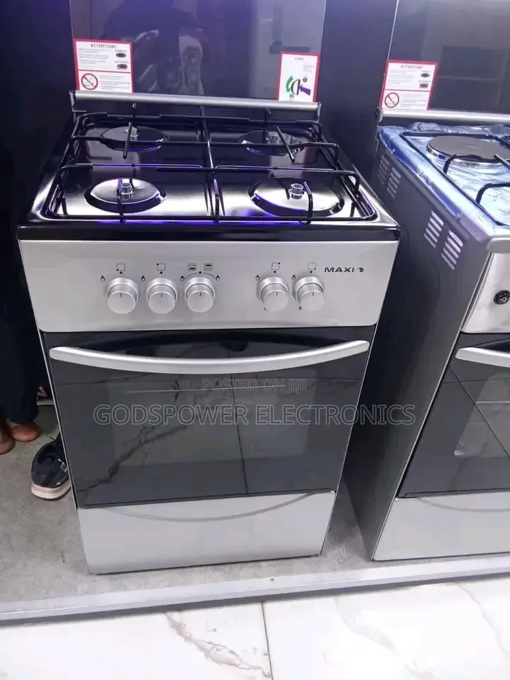 Maxi 4 Burners Standing Gas Oven Anti Rust