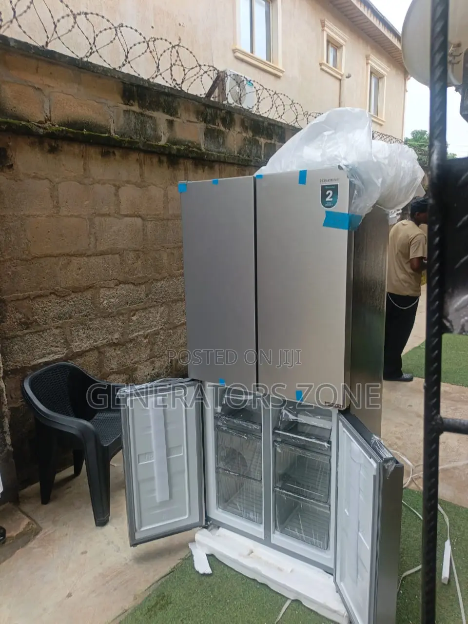 Hisense 427L 54wc-Rq Multi Air Flow Inverter Refrigerator