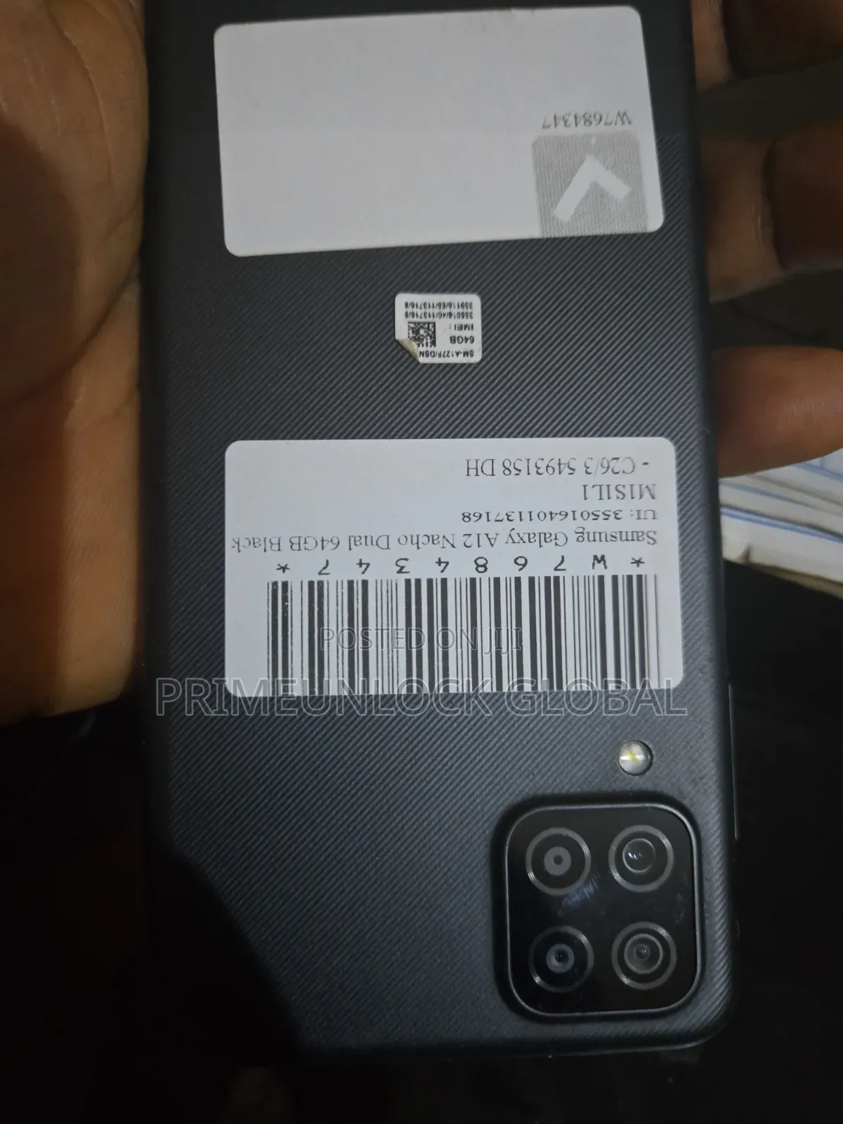 Samsung Galaxy A12 64 GB Black